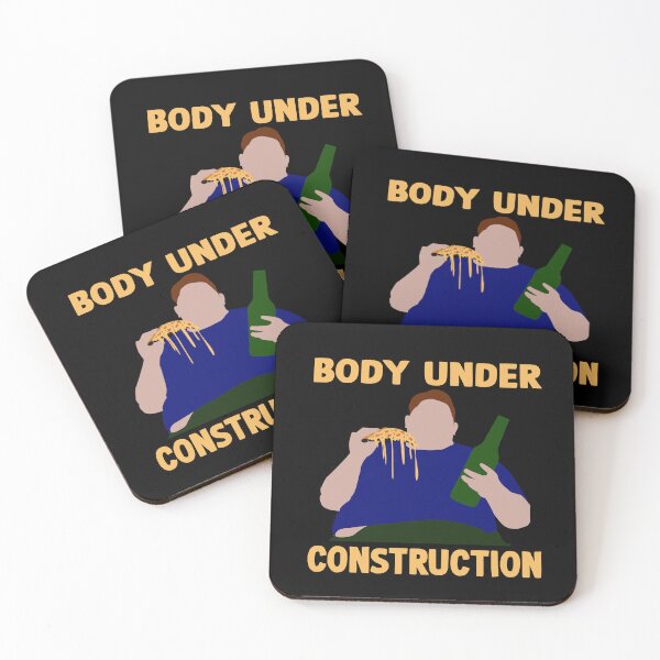 Aperçu de l'œuvre Corps en construction drôle créée et vendue par DopeDesign111.