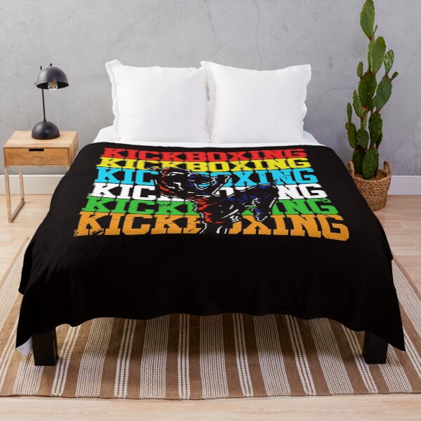 Item preview, Colorful Kickboxing Fight Kickboxer MMA Martial Arts Sports designed and sold by TomGiantDesigns.