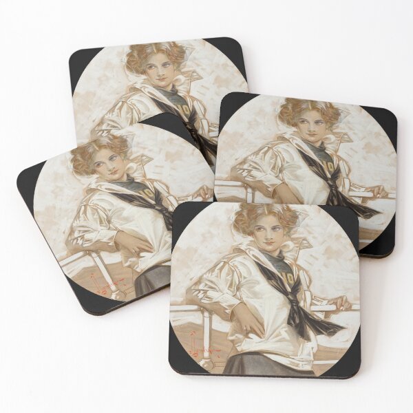 Item preview, Lucky Bag Girl (1910) - J. C. Leyendecker designed and sold by SALON DES ARTS.