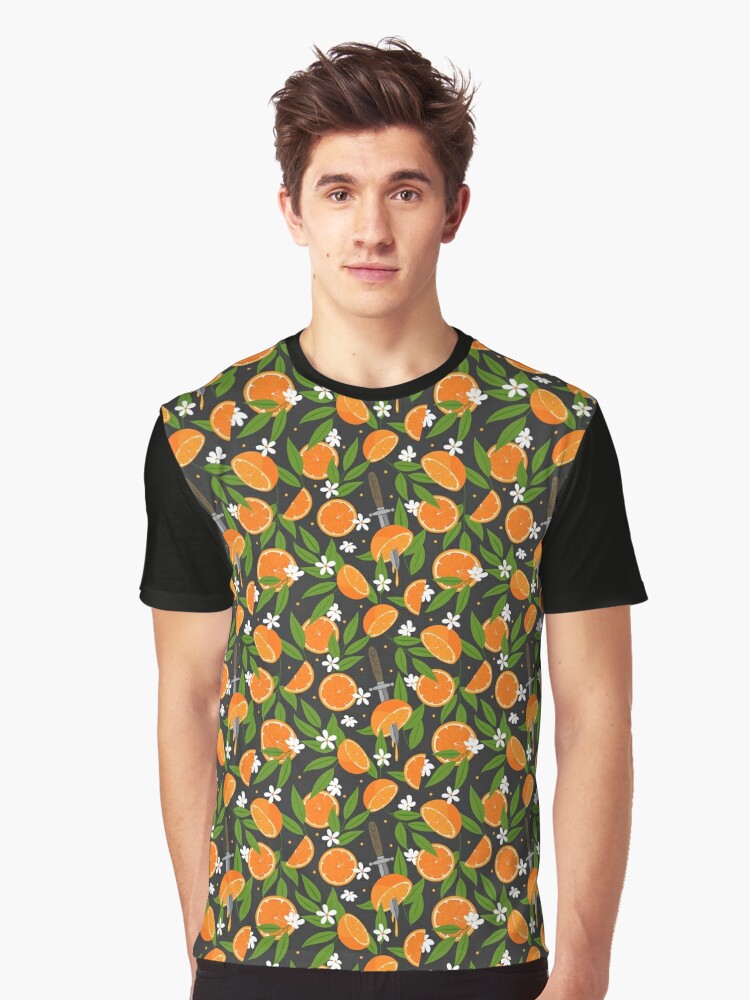 Shirt with oranges on hot sale it