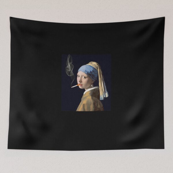 Item preview, Girl smoking a cigarette Classic designed and sold by heidkohr.