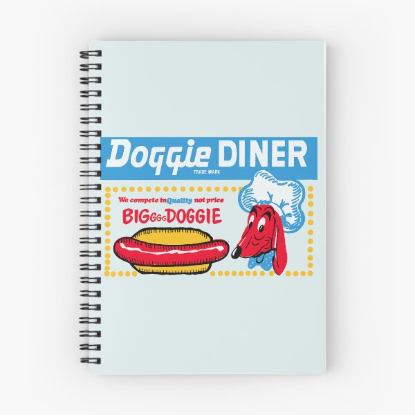 Item preview, HOT DOGS - DOGGIE DINER ADVERT designed and sold by ThrowbackAds.