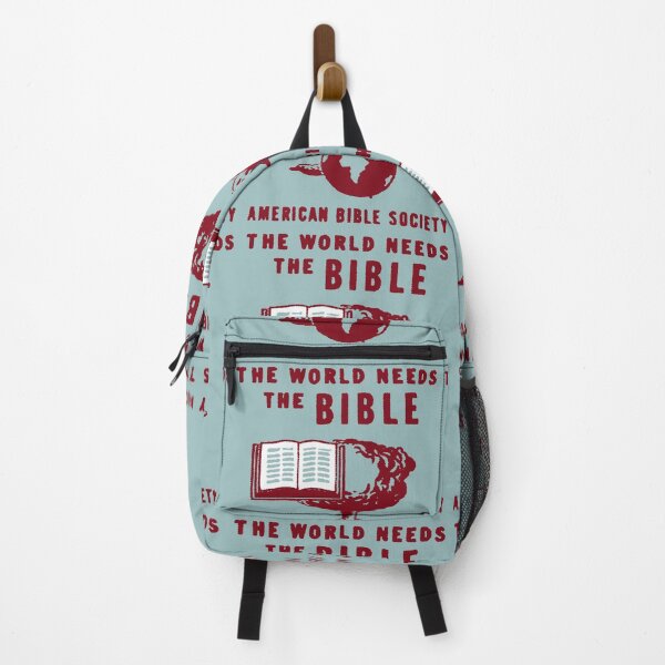 Item preview, THE WORLD NEEDS THE BIBLE - AMERICAN BIBLE SOCIETY designed and sold by ThrowbackAds.