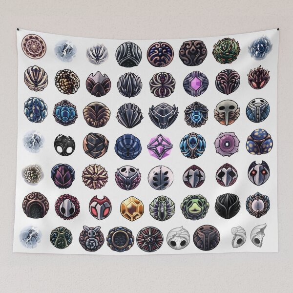Item preview, hollow knight charms collection designed and sold by SohaibHania.