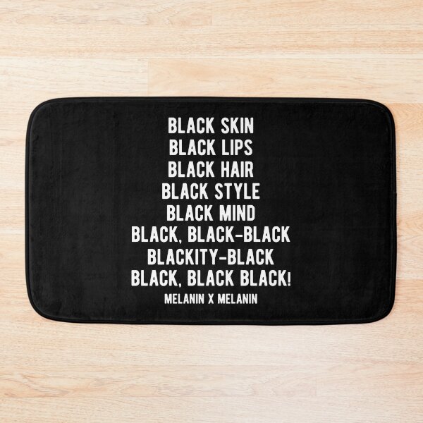 Item preview, Black Skin, Hair, Lips, Nails, Mind Blackity Black History designed and sold by haselshirt.