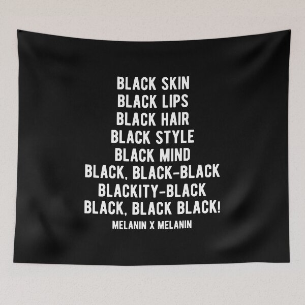 Item preview, Black Skin, Hair, Lips, Nails, Mind Blackity Black History designed and sold by haselshirt.