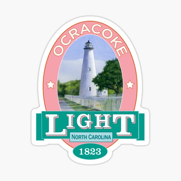 Ocracoke Lighthouse Sticker