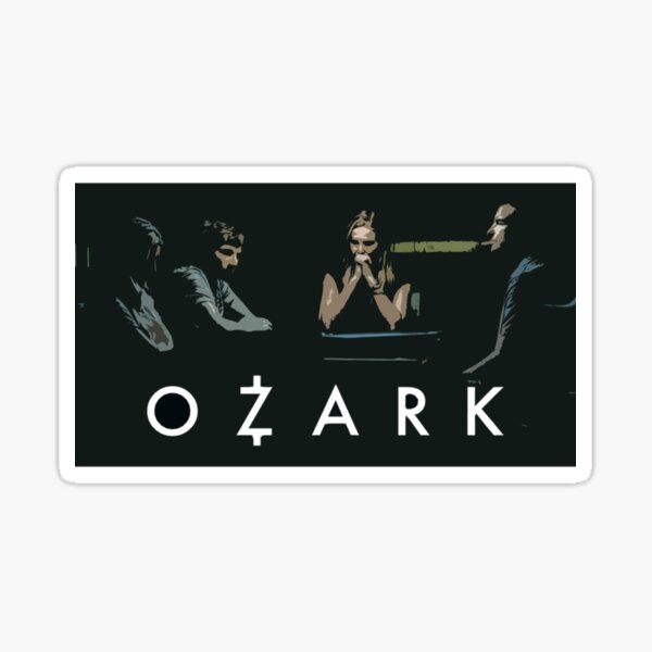 Ozark Blue Cat Lodge  Sticker for Sale by NobleFelityArt