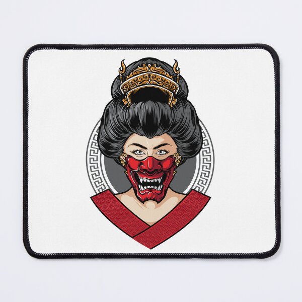 Item preview, Japanese wearing mask for t-shirts and stickers designed and sold by ougraz24.