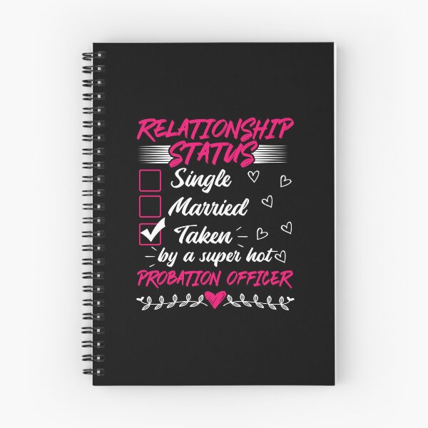 Item preview, Funny His and Her Gift Probation Officer Relationship Status designed and sold by haselshirt.