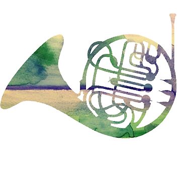 Vorschaubild zum Design Aquarell Waldhorn von futuredirewolf