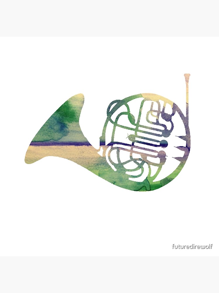 Thumbnail 2 von 2, Stofftasche, Aquarell Waldhorn designt und verkauft von futuredirewolf.