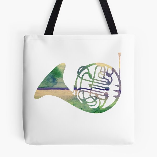 Item preview, Watercolor French Horn designed and sold by futuredirewolf.