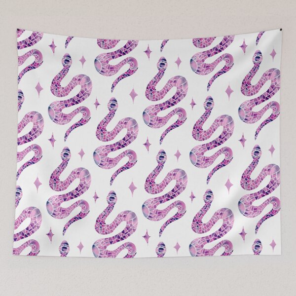 Item preview, Mystic Snake | Purple and White designed and sold by CarolFreire.
