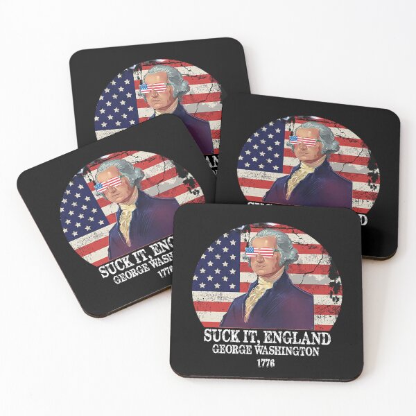 Item preview, Suck It England Funny 4th of July George Washington designed and sold by bobbygies3720.