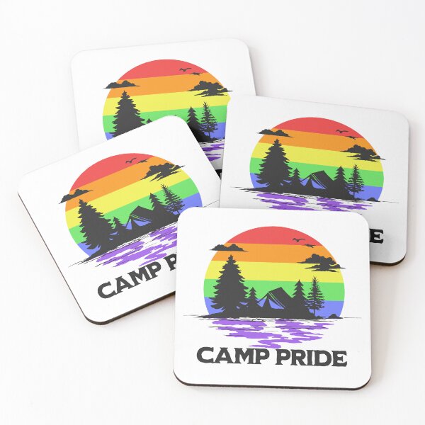 Item preview, Camp PRIDE - Funny Summer Camping LGBTQ designed and sold by Krysanthe.