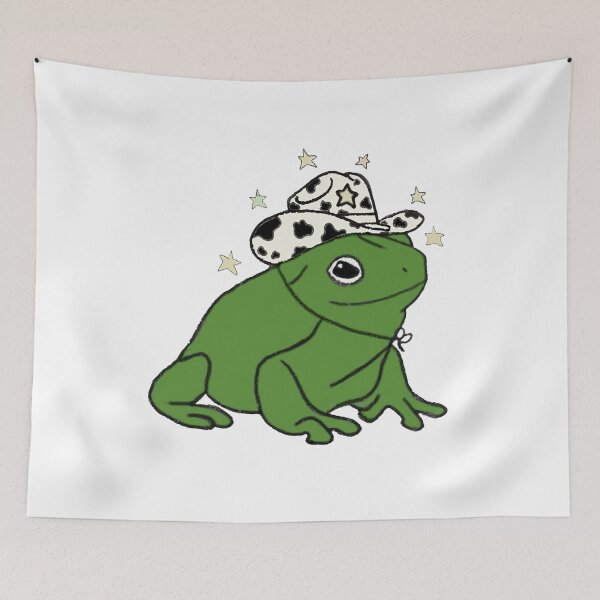 Item preview, Frog Cowboy, Frog, Frog With A Cowboy, Cowboy Frog designed and sold by KelleyBouti.