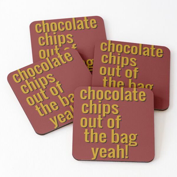 Item preview, chocolate chips out of the bag, yeah! designed and sold by DianeBP.