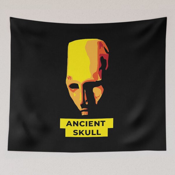 Item preview, Colored Ancient Skull designed and sold by in-vectors.