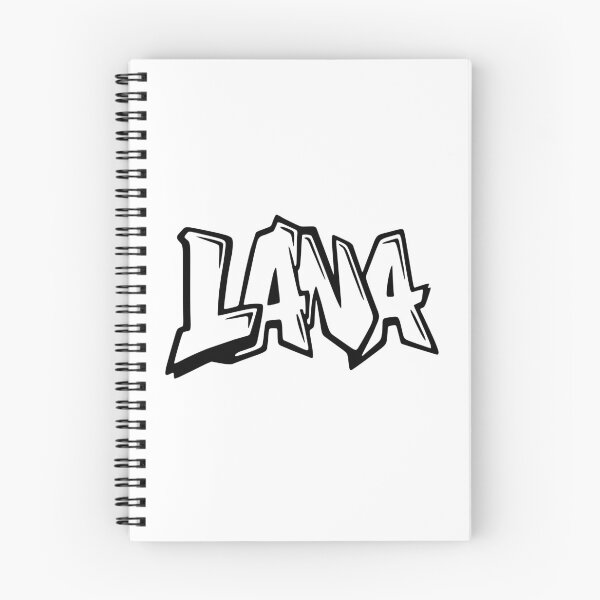 Artikelvorschau, Lana - Graffiti-Namensdesign entworfen und verkauft von NameThatShirt.