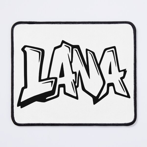 Artikelvorschau, Lana - Graffiti-Namensdesign entworfen und verkauft von NameThatShirt.