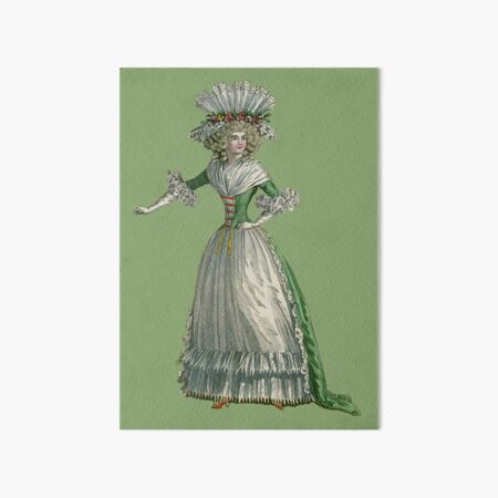 Artikel-Vorschau von Dame Rokoko - Modeillustration, designt und verkauft von SALON DES ARTS.