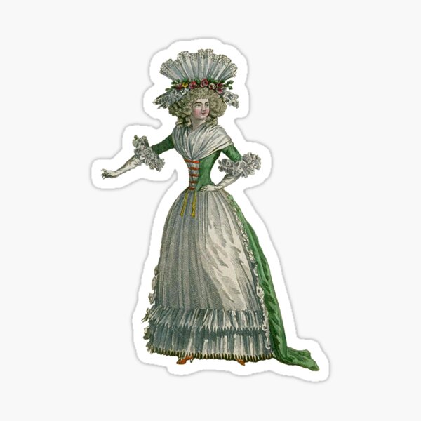 Item preview, Rococo Lady - Fashion Illustration designed and sold by SALON DES ARTS.