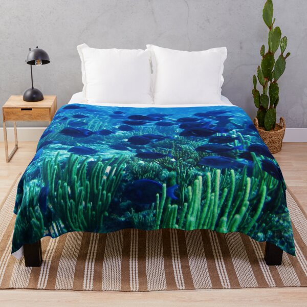Item preview, Fish Swimming in the Deep Blue Sea designed and sold by Rozlar.