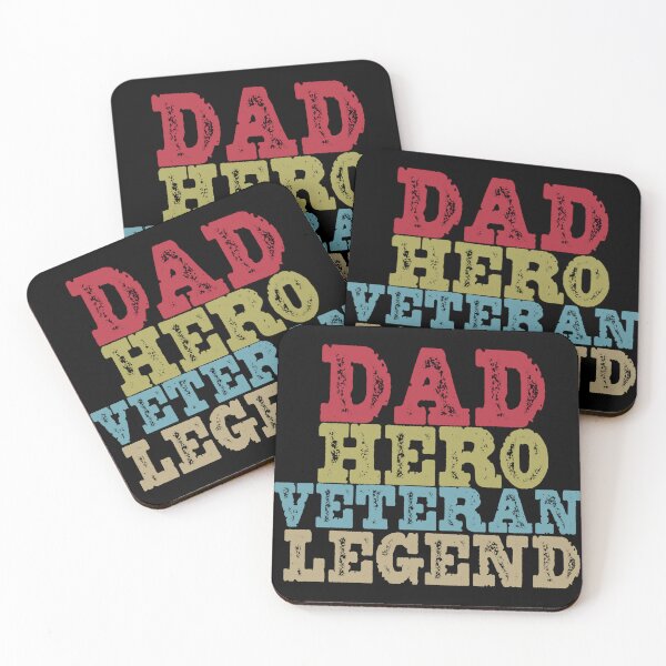 Item preview, Dad Hero Veteran Legend  designed and sold by Tema EL.
