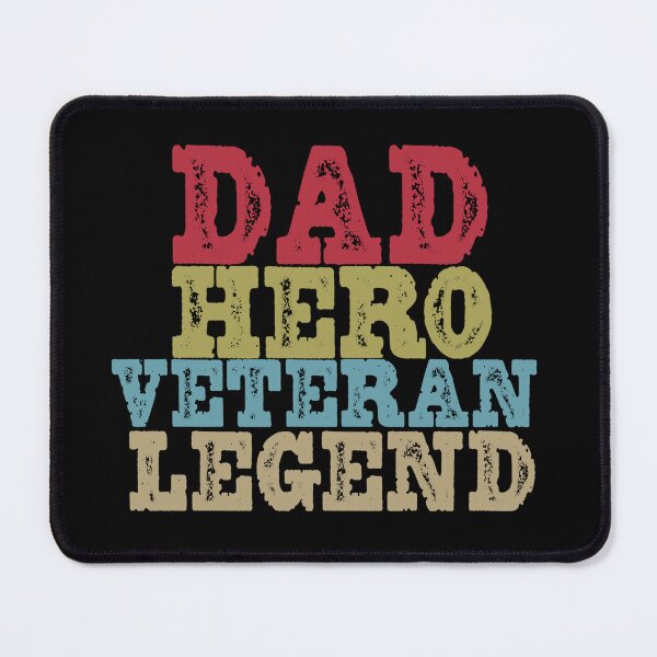 Item preview, Dad Hero Veteran Legend  designed and sold by Tema EL.
