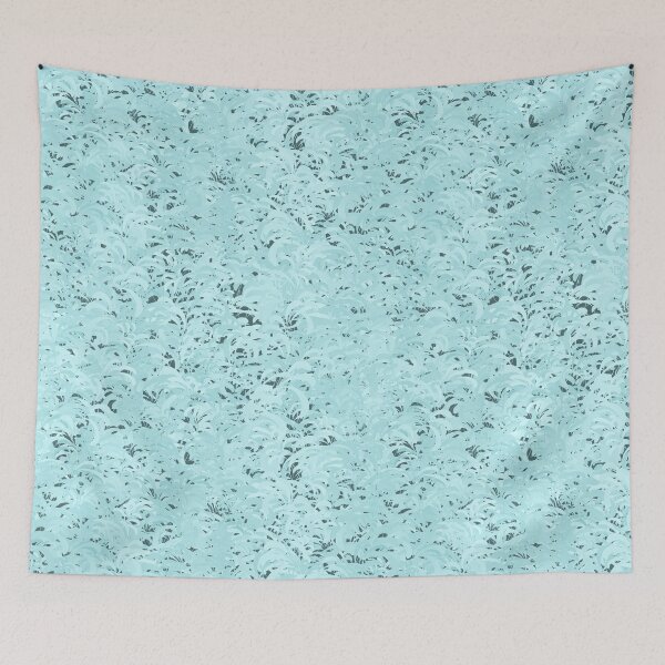 Item preview, Vines in Light Aqua Repeat 5748 designed and sold by Art in My Loft.