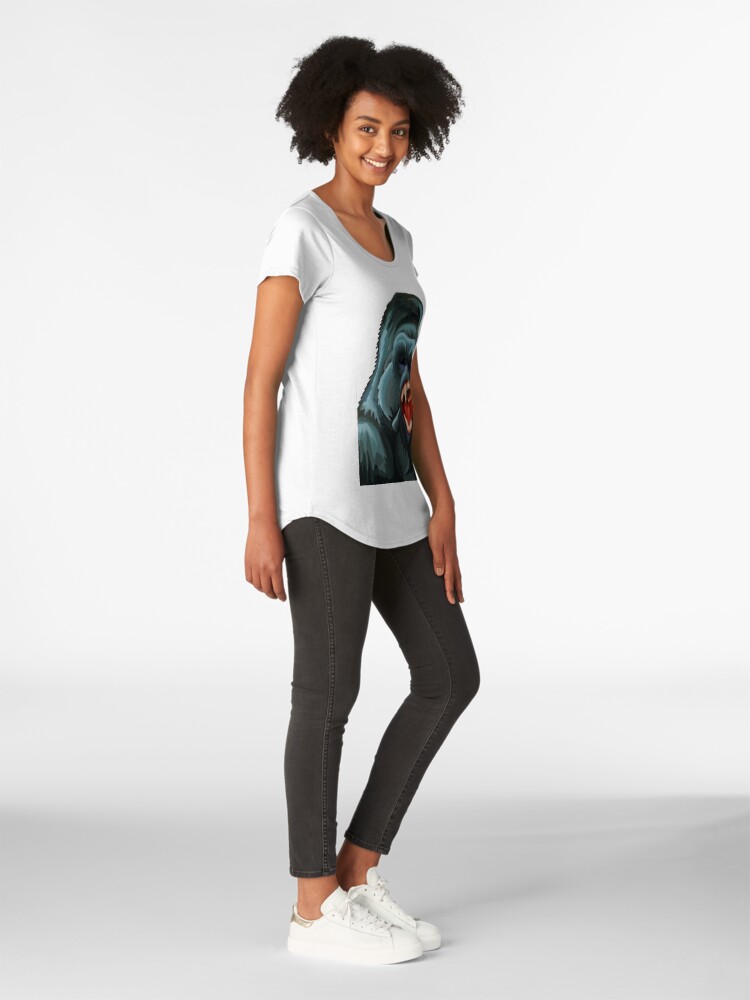 Alternate view of Silverback Premium Scoop T-Shirt