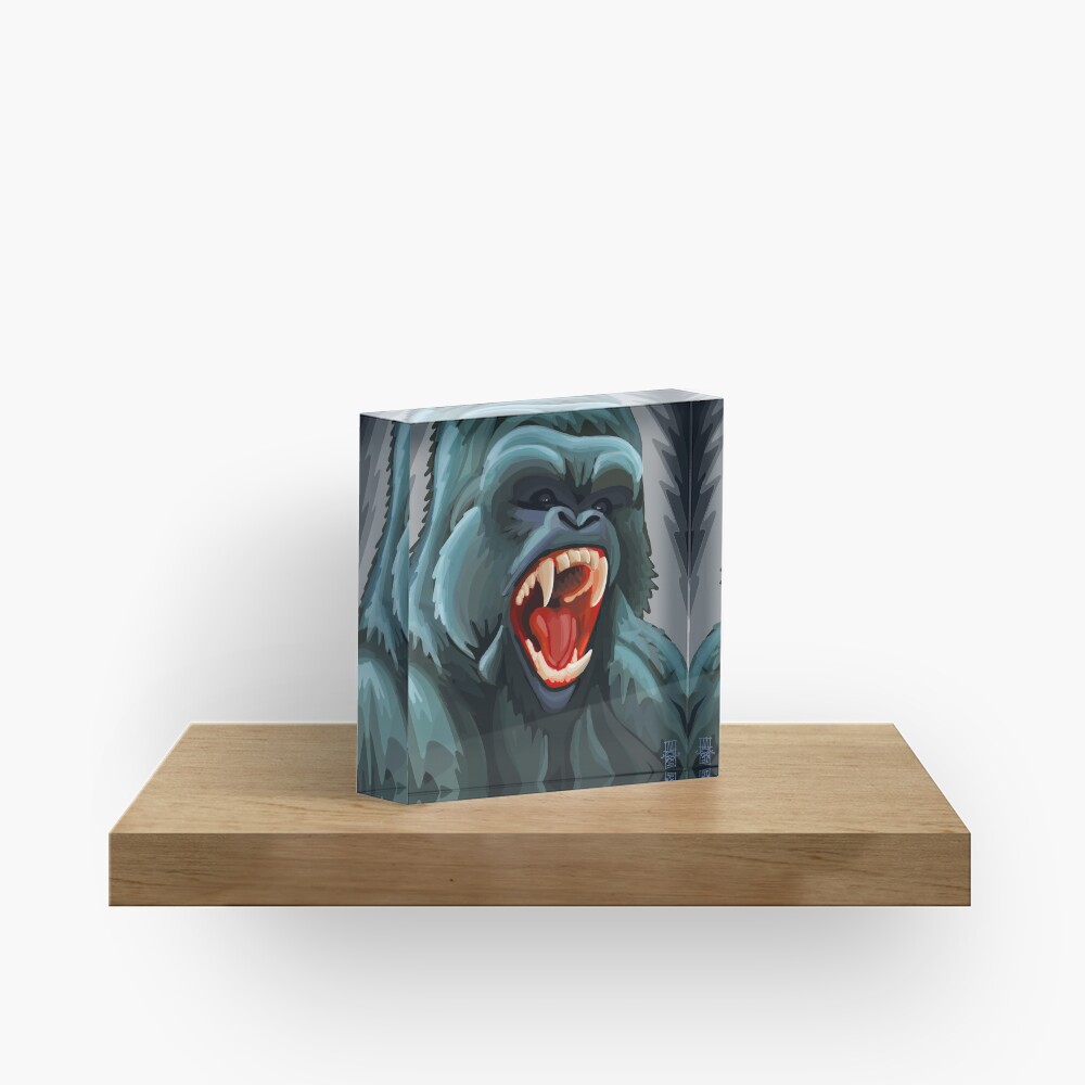 Silverback Acrylic Block