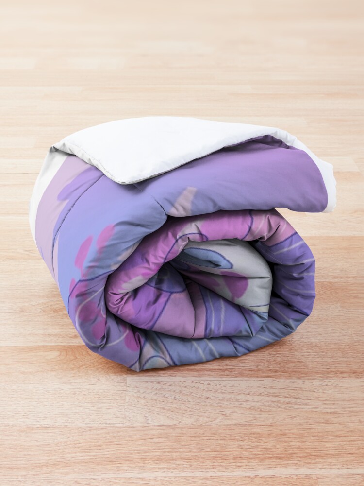 Alternate view of Being from the Skies Comforter