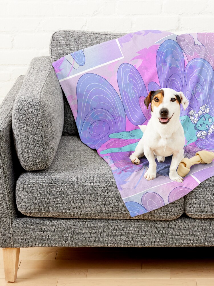 Alternate view of Being from the Skies Pet Blanket
