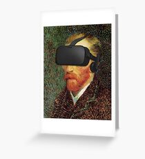 Oculus van Rift Greeting Card