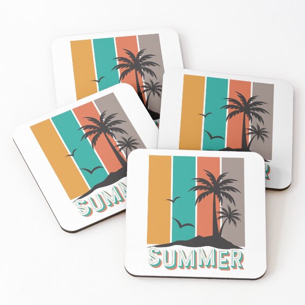Item preview, Summer island design for t-shirt and sticker designed and sold by ougraz24.