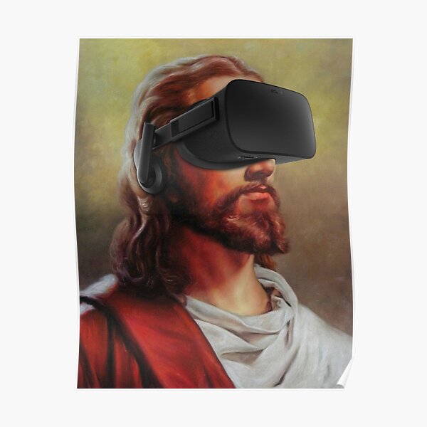 Jesus Christ - Oculus Rift - VR Poster