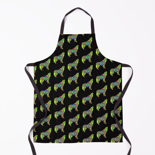 Item preview, Psychedelic Fractal Howling Wolf! designed and sold by ChaosEmporium.