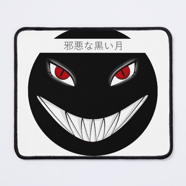 Item preview, Evil black moon fun anime motif with characters designed and sold by BiekerDesign.