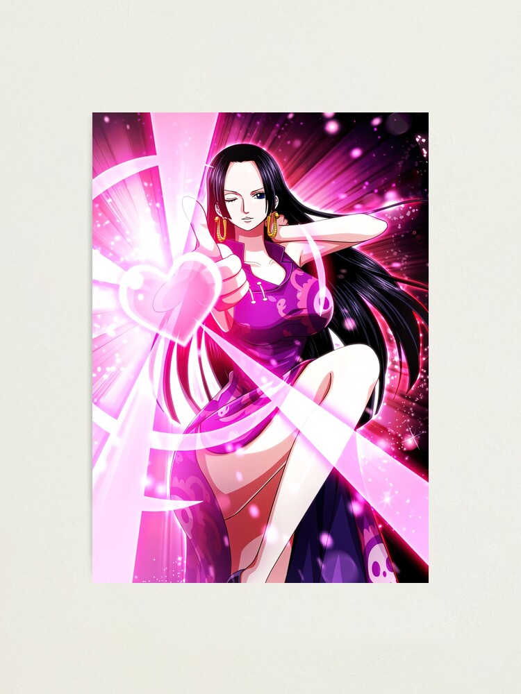 Boa Hancock One Piece Photographic Print For Sale By Paulnevarez74 Redbubble 1036