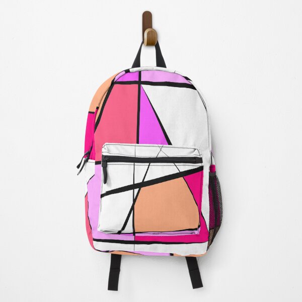 Item preview, Artistic geometric galaxy color ensemble in shades of pink designed and sold by virtualedu.