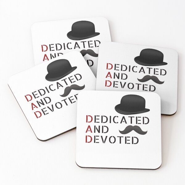 Item preview, Dad Dedicated And Devoted designed and sold by man0s.