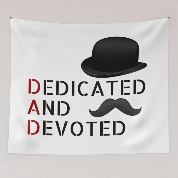 Item preview, Dad Dedicated And Devoted designed and sold by man0s.