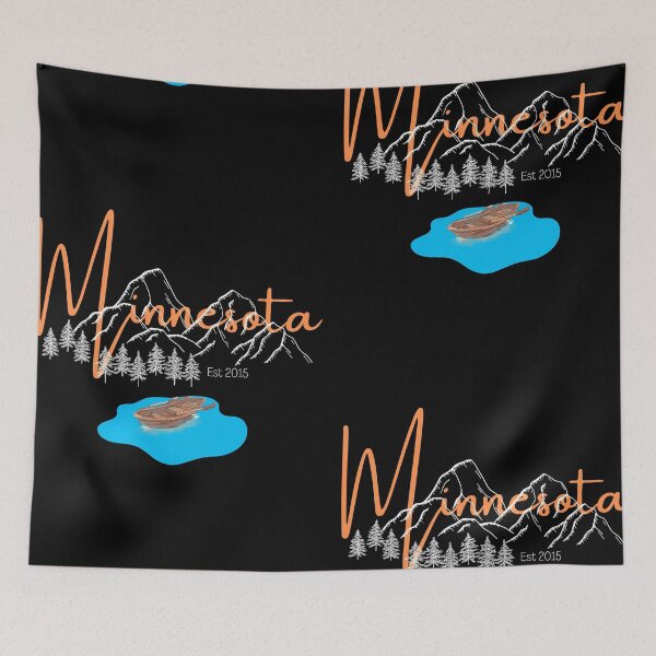 Item preview, Minnesota Earth Mountain Boat Day With Tree's designed and sold by Yakisha Gates.