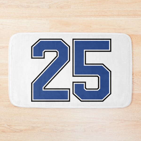 Item preview, Number 25 lucky sports jersey twenty five designed and sold by HeavyStyle.