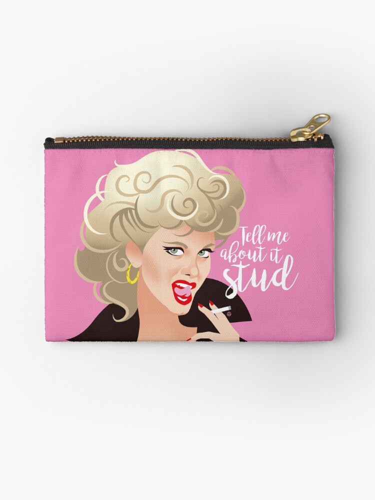 Thumbnail 1 of 4, Zipper Pouch, Stud designed and sold by AleMogolloArt.