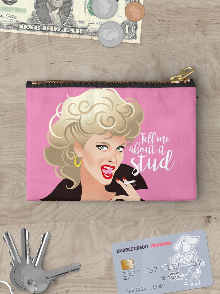 Thumbnail 3 of 4, Zipper Pouch, Stud designed and sold by AleMogolloArt.