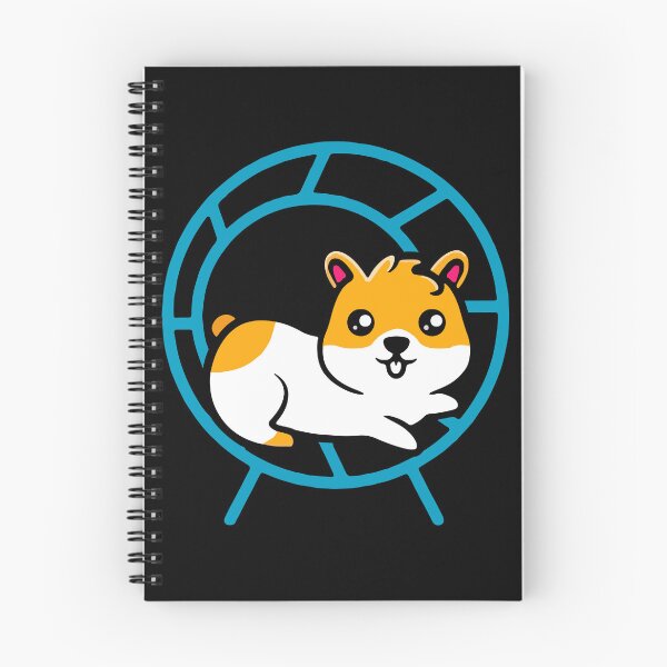 Item preview, Cute Hamster On Wheel designed and sold by FerrenSmall.