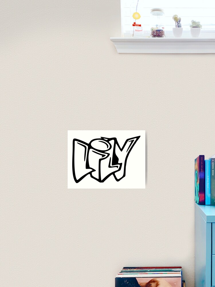 Lily - Graffiti Name Design\